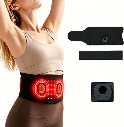 Luxlaria Rechargeable 5000Mah Cordless Red Light Therapy Belt Wi