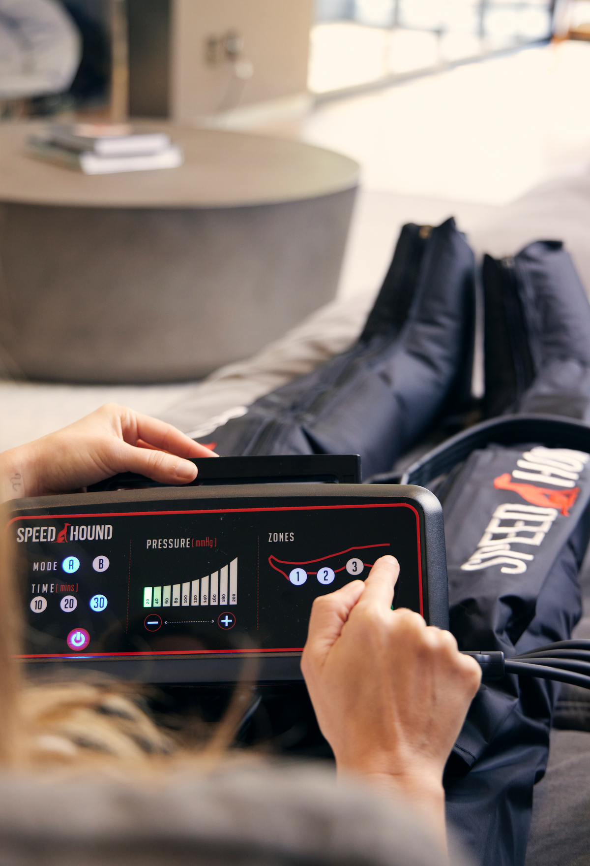 Luxlaria Recovery System — detail shot